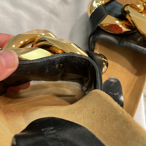 JW Anderson Leather Slides - Picture 9 of 12